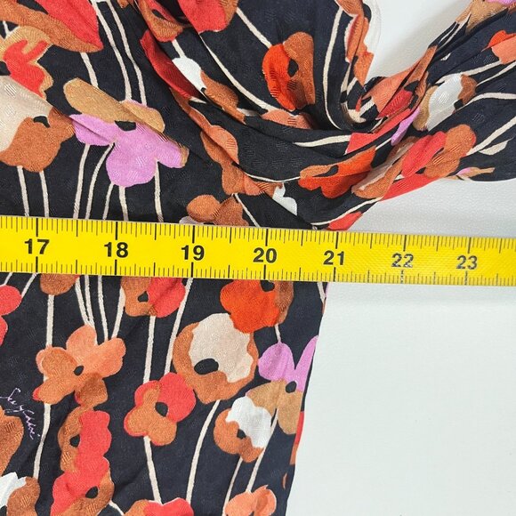 $375 NWOT See By Chloé Floral Top Blouse Shirt Long Sleeve Size 40 Button Up - Picture 8 of 10